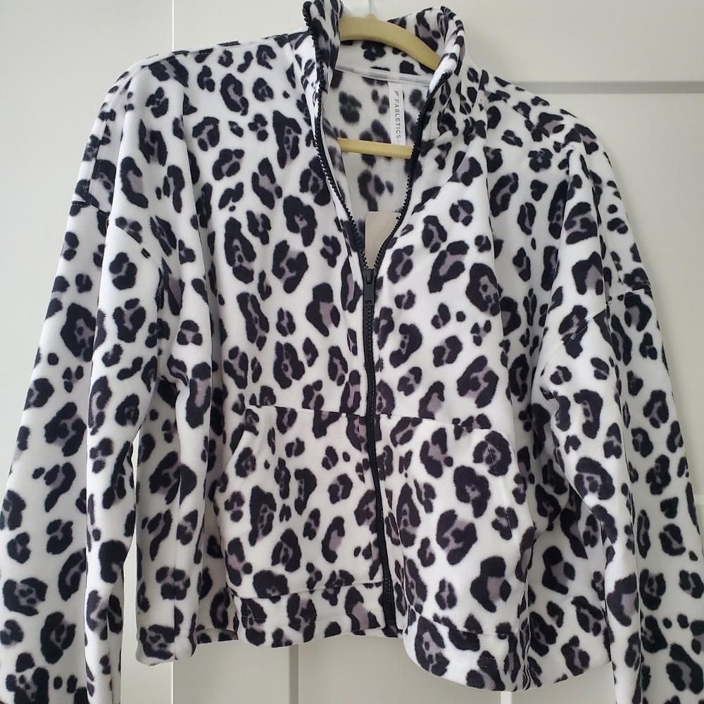 Fabletics fleece zip-up